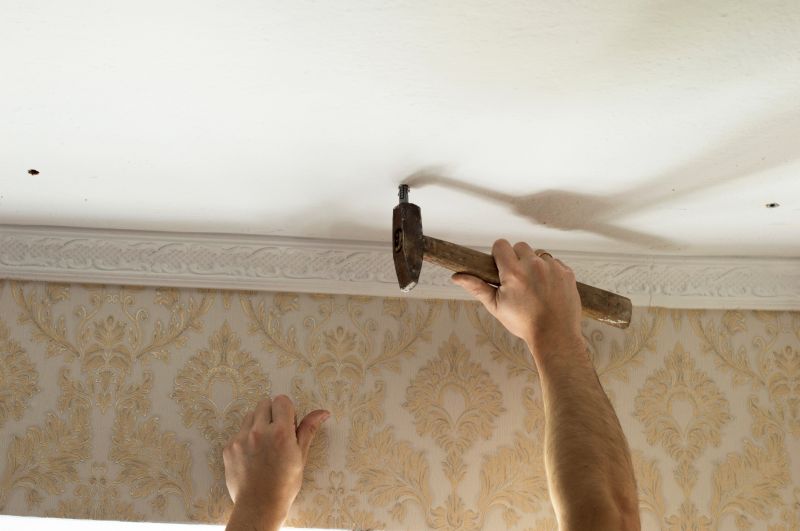 Bedroom Wallpaper Installation