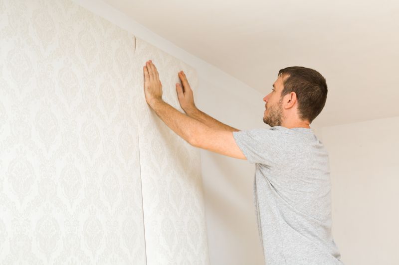 Hallway Wallpaper Installation