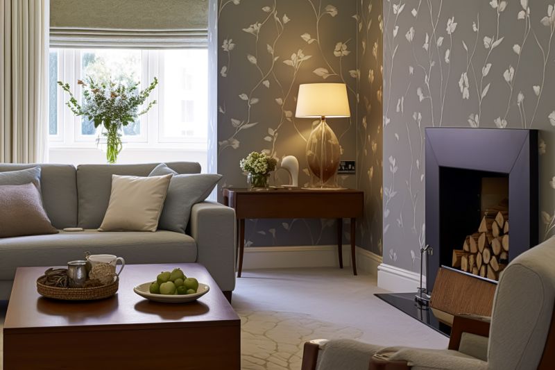 Patterned Wallpaper Finish